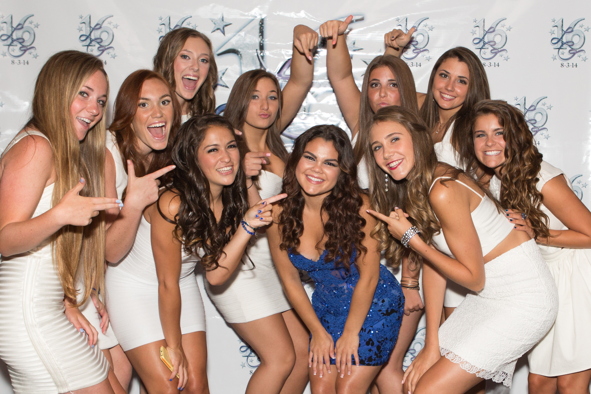 Sweet 16 Party At Bottagra Hamilton NJ Event Photographer Bucks 