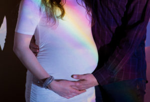 Rainbow Baby Maternity Session {NJ Portrait Photographer}