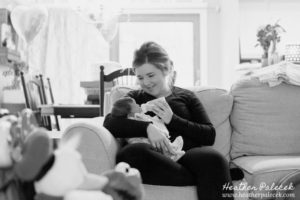 Lifestyle Newborn Photos {NJ Photographer}